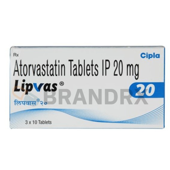 Lipvas 20 mg Cipla